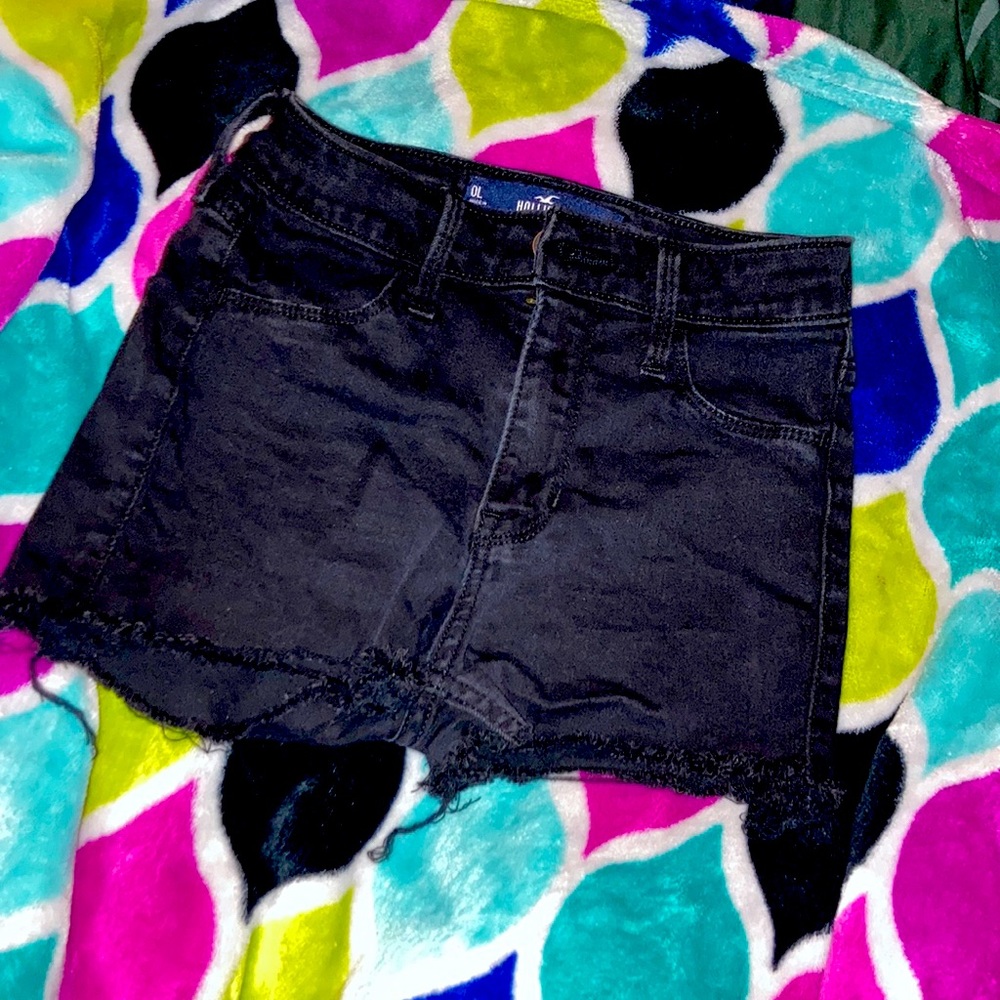 Charcoal black shorts